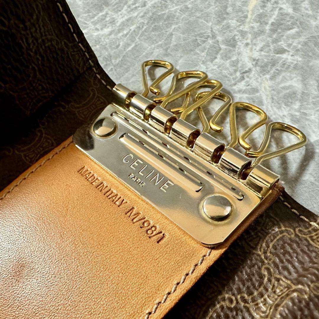 【美品】CELINE 6連キーケース