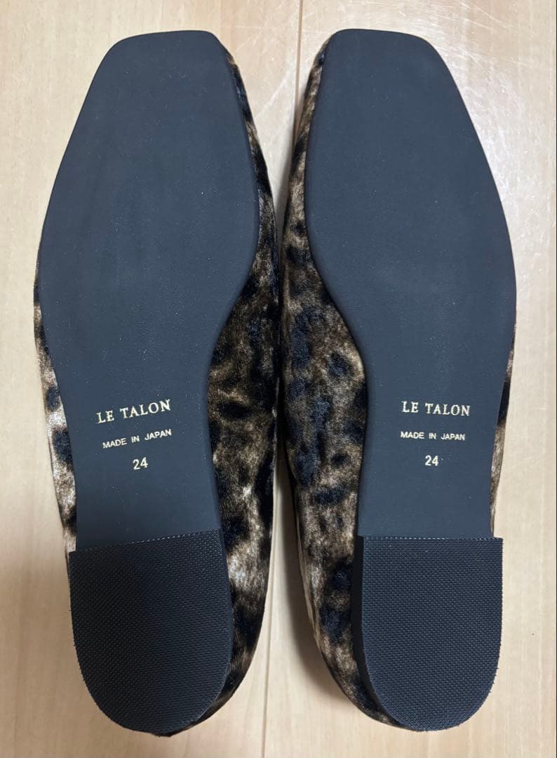 【新品未使用】LE TALON ルタロン　スクエアソフトメリージェーン　24cm