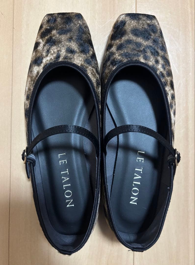 【新品未使用】LE TALON ルタロン　スクエアソフトメリージェーン　24cm