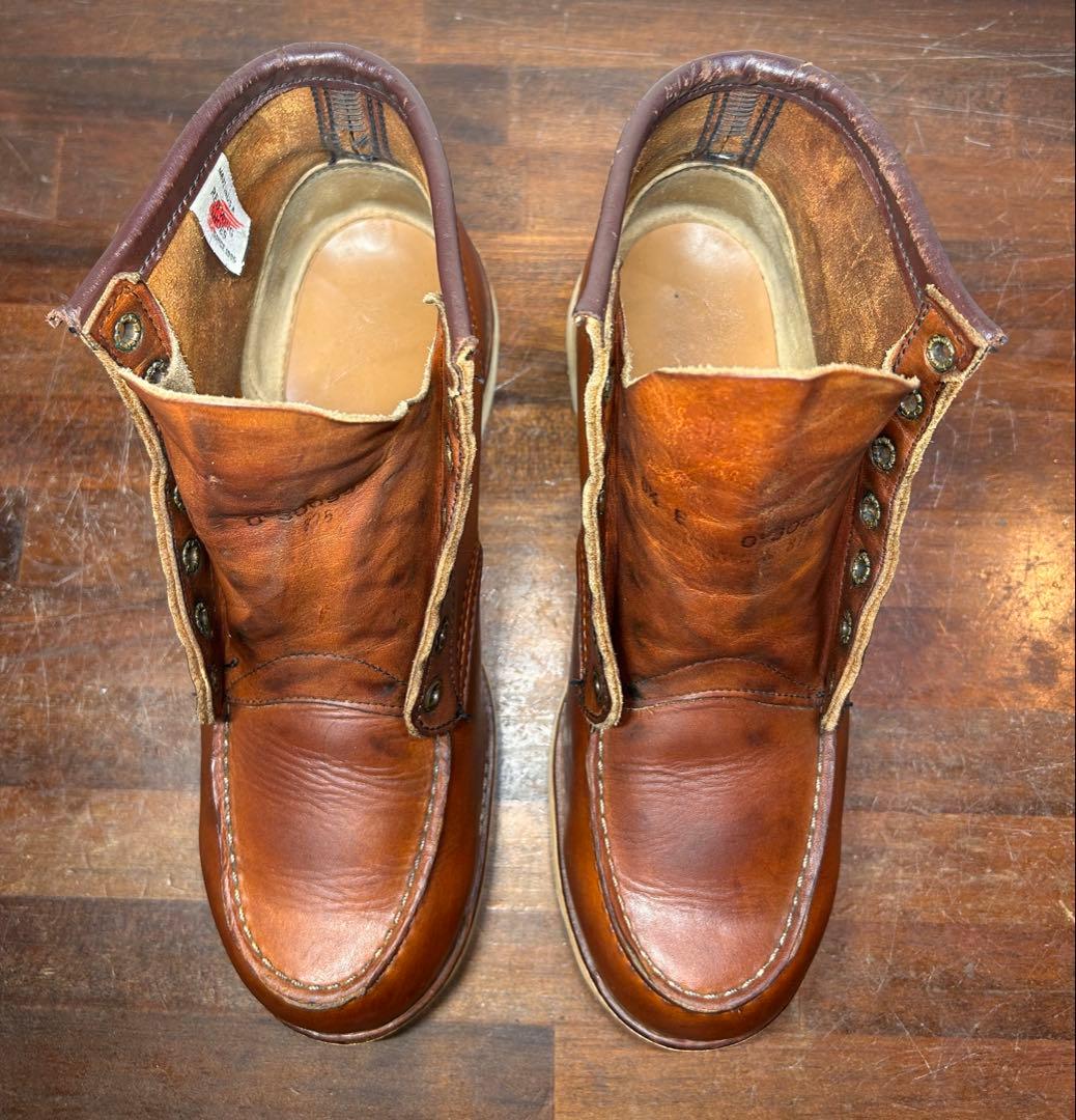 か*ぷ様 RedWing レッドウィング　875 縦刺繍羽タグ　8 1/2E