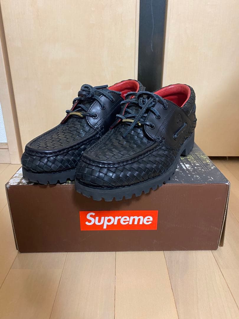 靴 Supreme Timberland 3 Eye Lug Shoe
