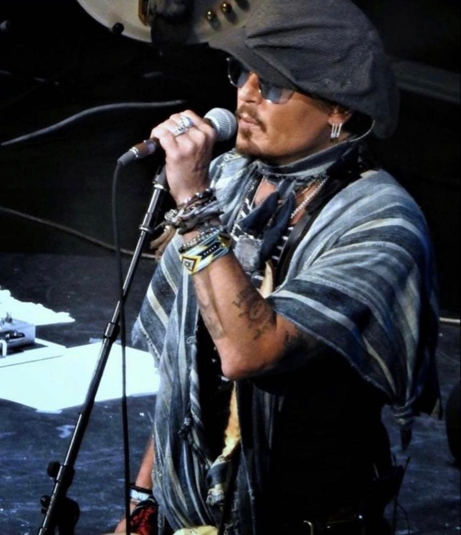 ジョニーデップ 着　ヴィンテージ　ストール　RRL