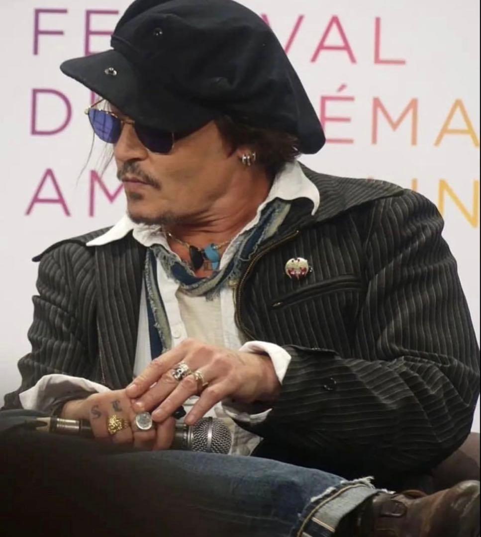 ジョニーデップ 着　ヴィンテージ　ストール　RRL