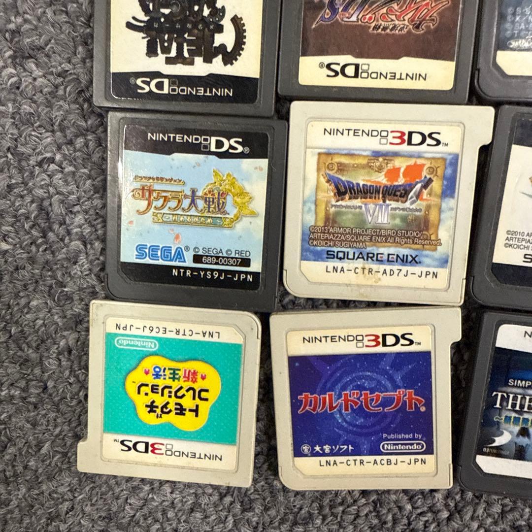 動作未確認人気ニンテンドーDSソフト15枚