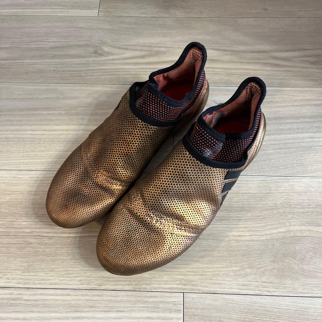 アディダス X17+ FG/AG 27センチ ゴールド