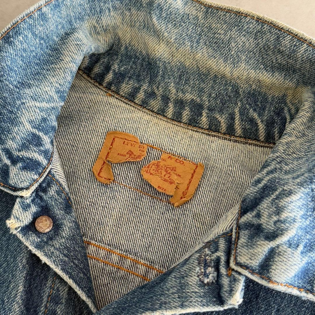 70s Levi's 70505リーバイス デニムジャケット 4th レディース
