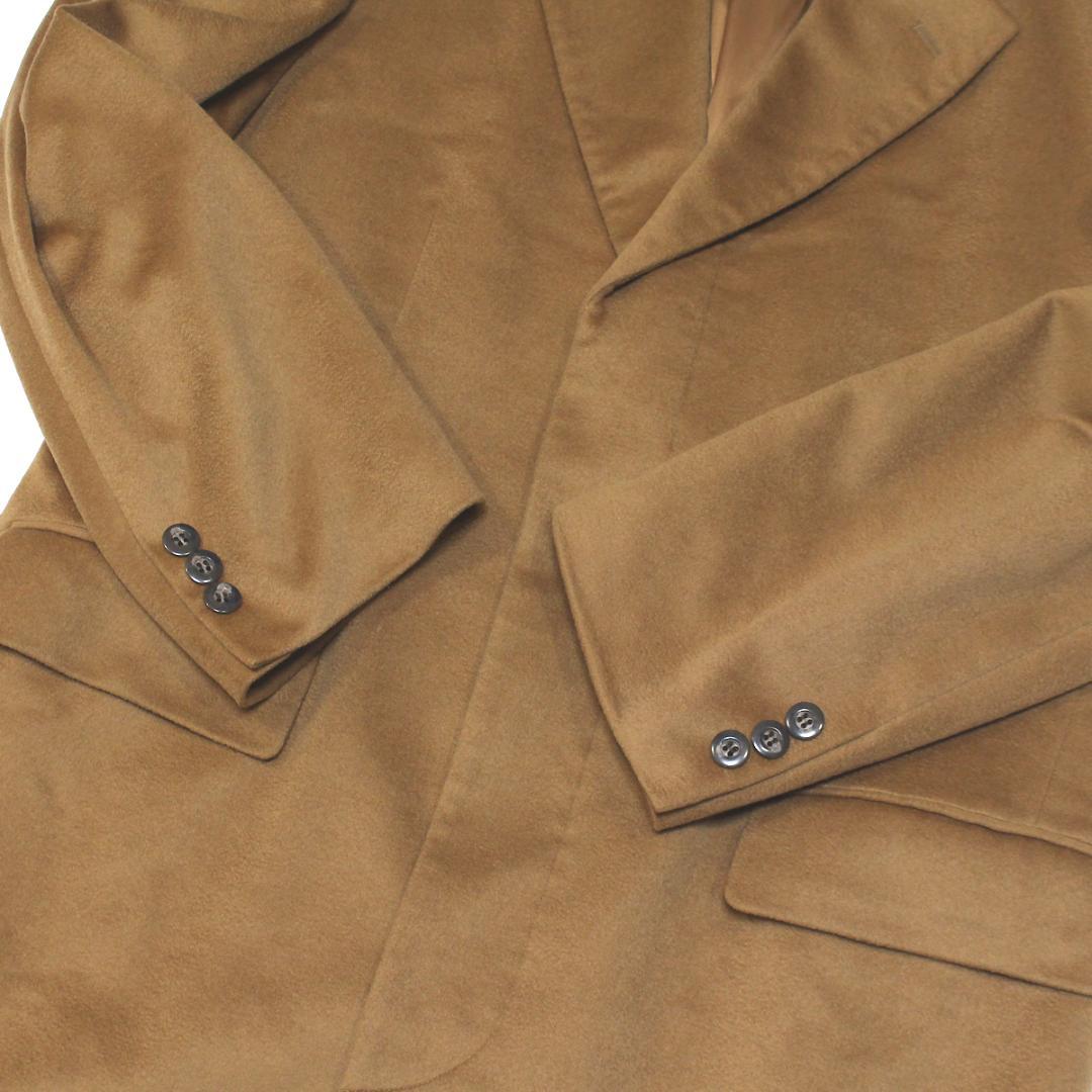 超美品 Wind Armor カシミヤ100% チェスターコート LL キャメル
