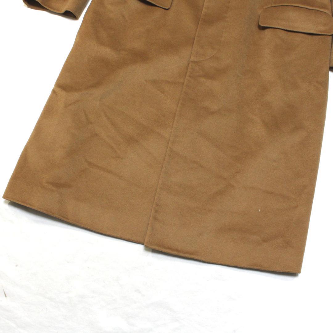 超美品 Wind Armor カシミヤ100% チェスターコート LL キャメル