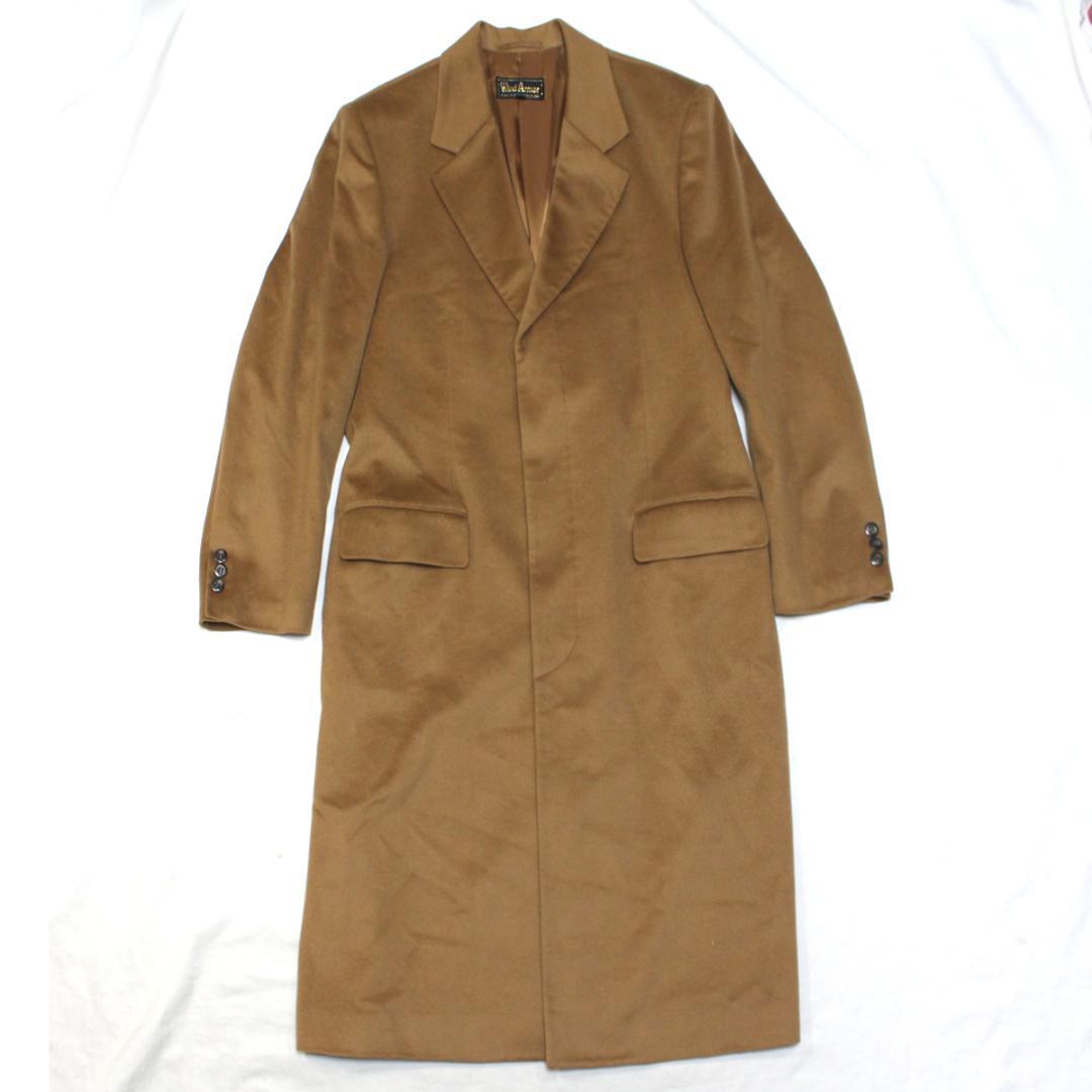 超美品 Wind Armor カシミヤ100% チェスターコート LL キャメル
