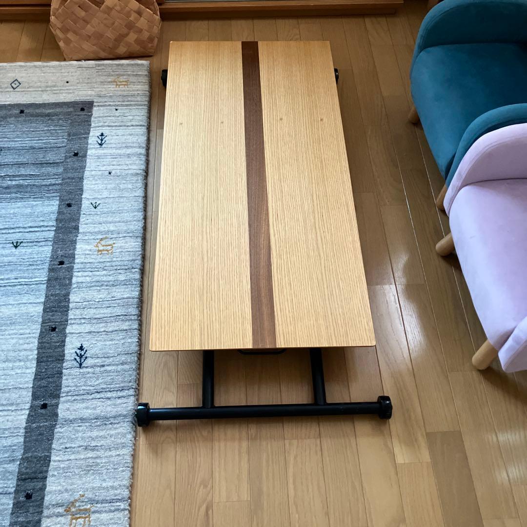 テーブル　昇降式　ダイニングテーブル　リフティングテーブル　多目的テーブル