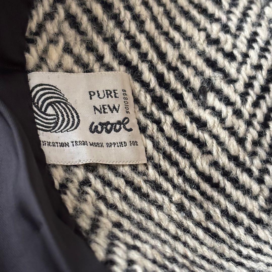 美品✨ アクアスキュータム ウールコート チェスターコート ヘリンボーン