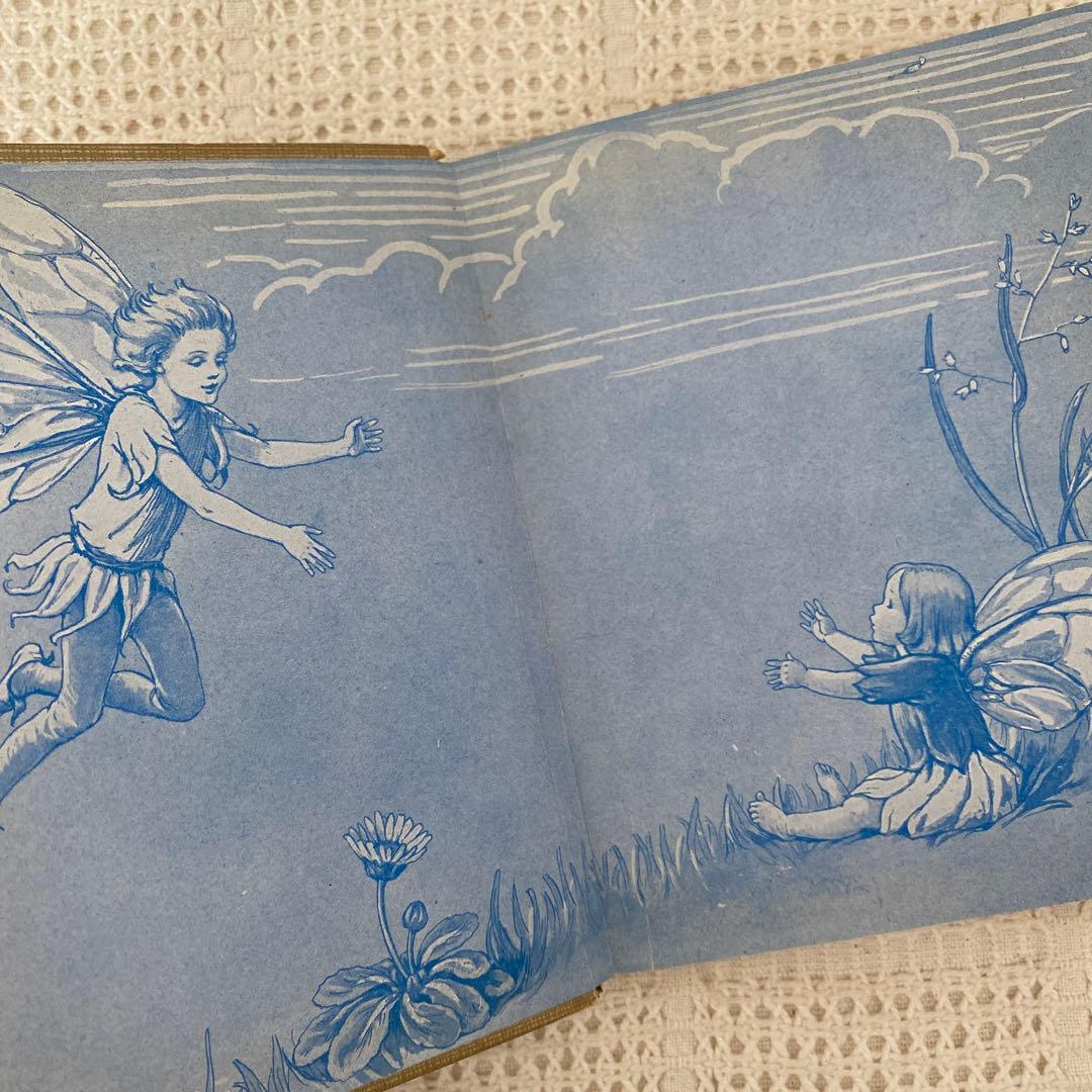 【希少】初版 美品Flower Fairies 庭の花の妖精 洋書 古書