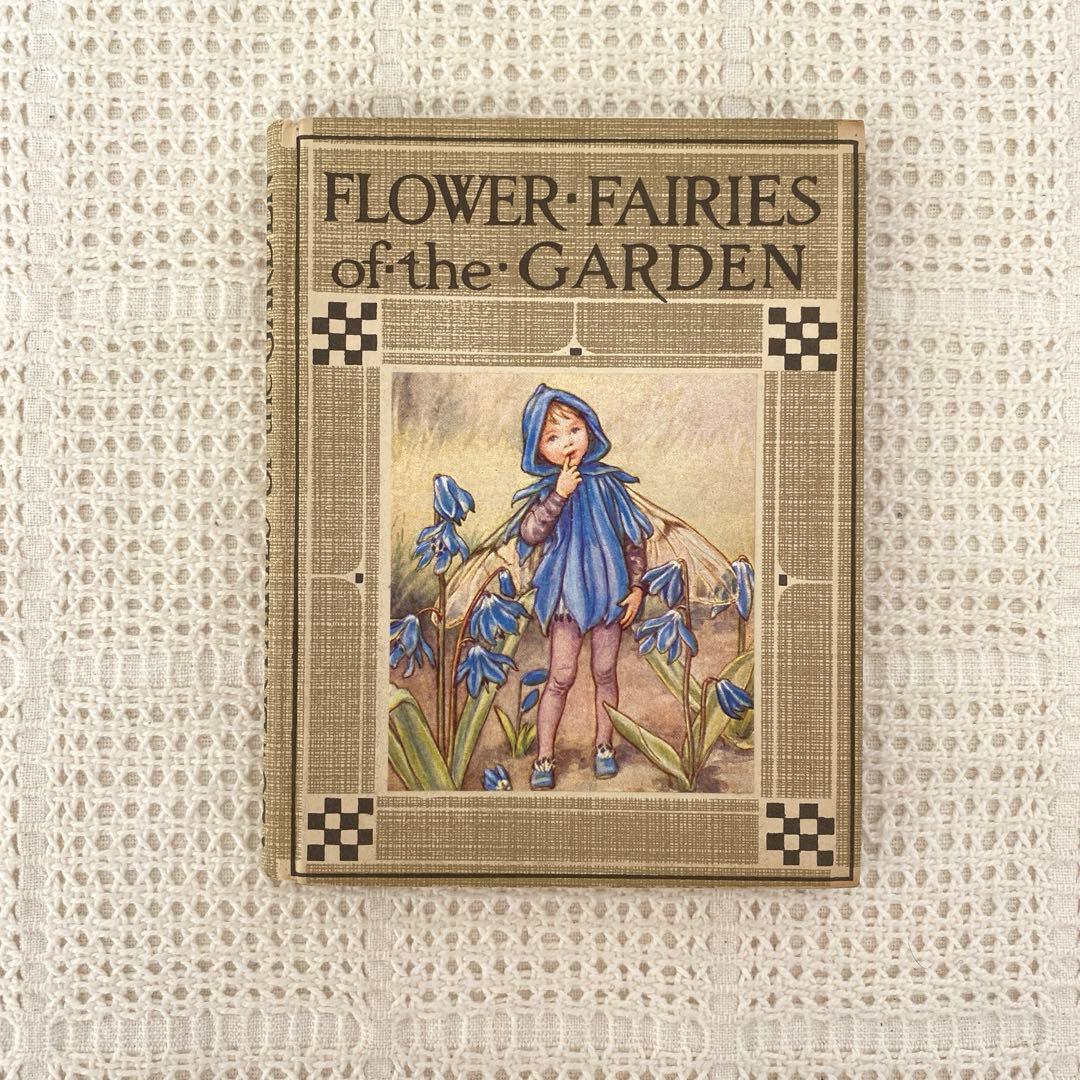 【希少】初版 美品Flower Fairies 庭の花の妖精 洋書 古書