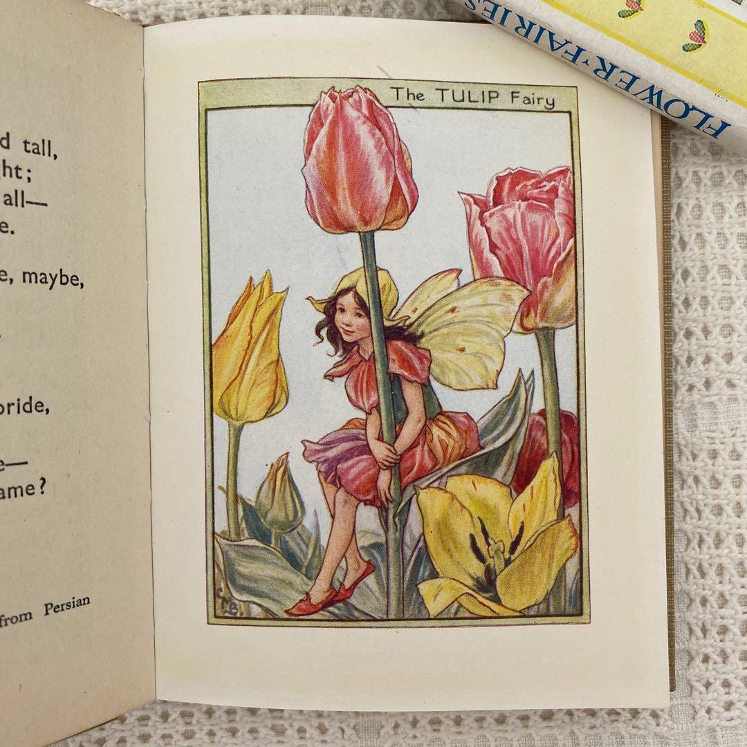 【希少】初版 美品Flower Fairies 庭の花の妖精 洋書 古書