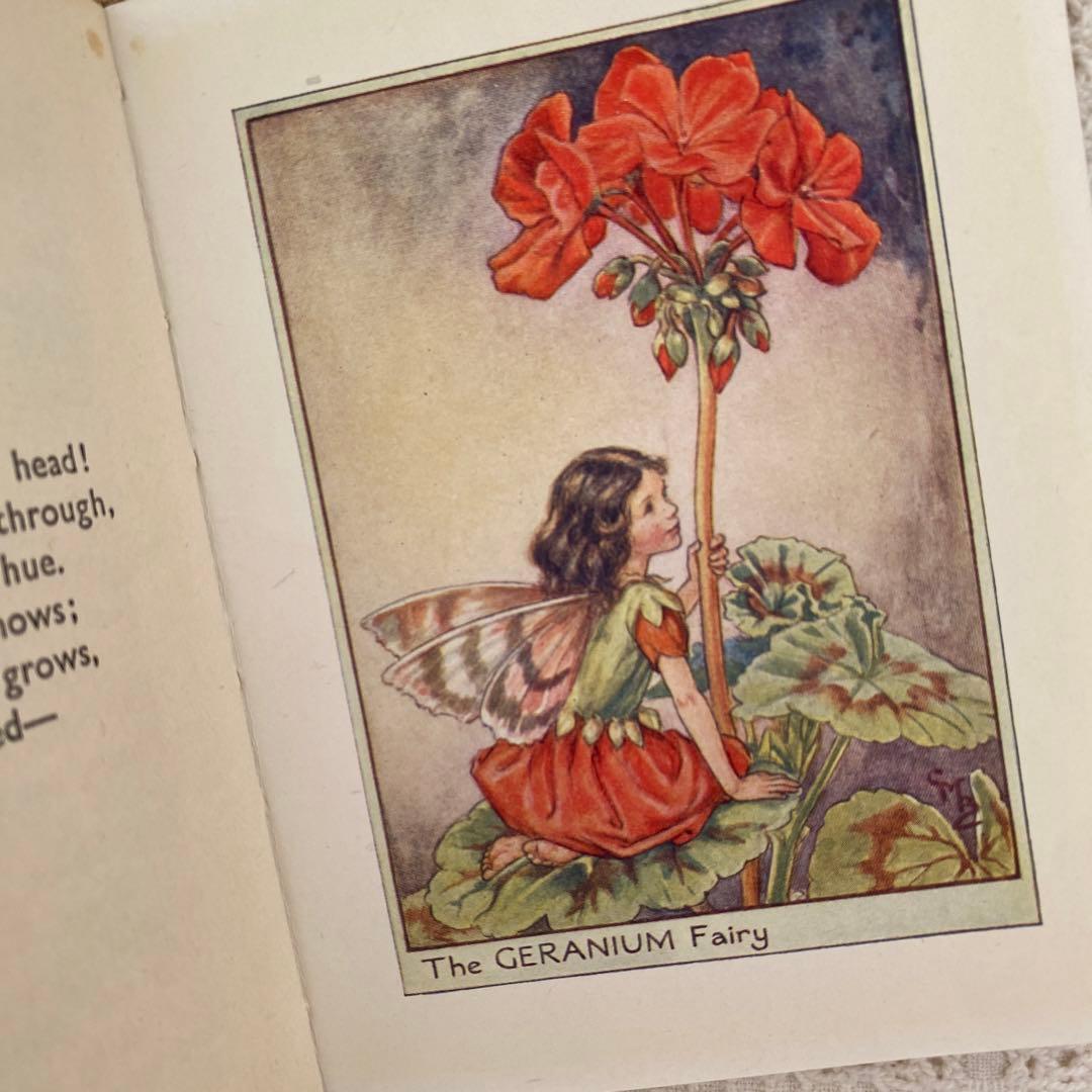 【希少】初版 美品Flower Fairies 庭の花の妖精 洋書 古書