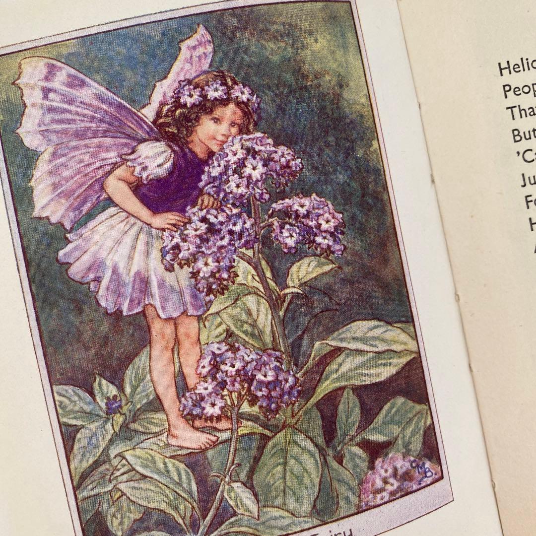 【希少】初版 美品Flower Fairies 庭の花の妖精 洋書 古書