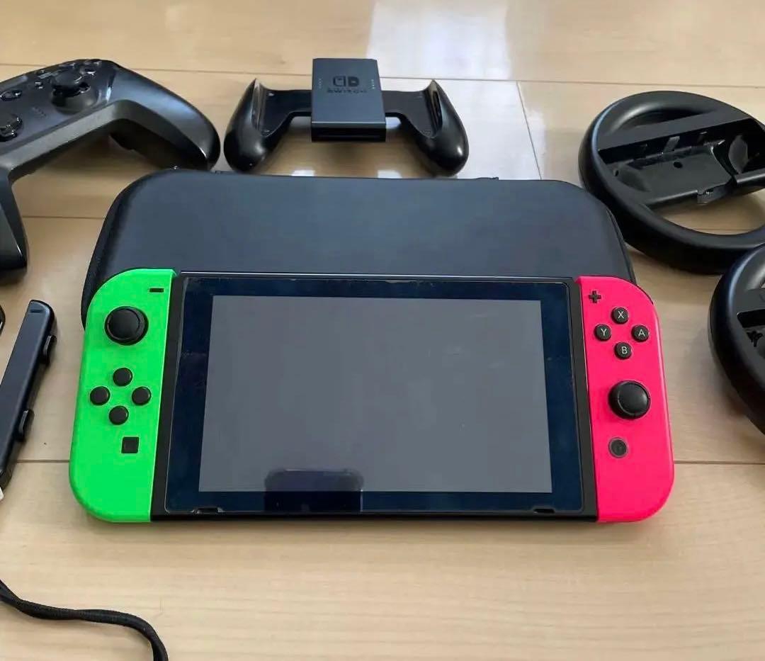 Switch本体 ケース　プロコン　ハンドル　ストラップ　まとめ売り