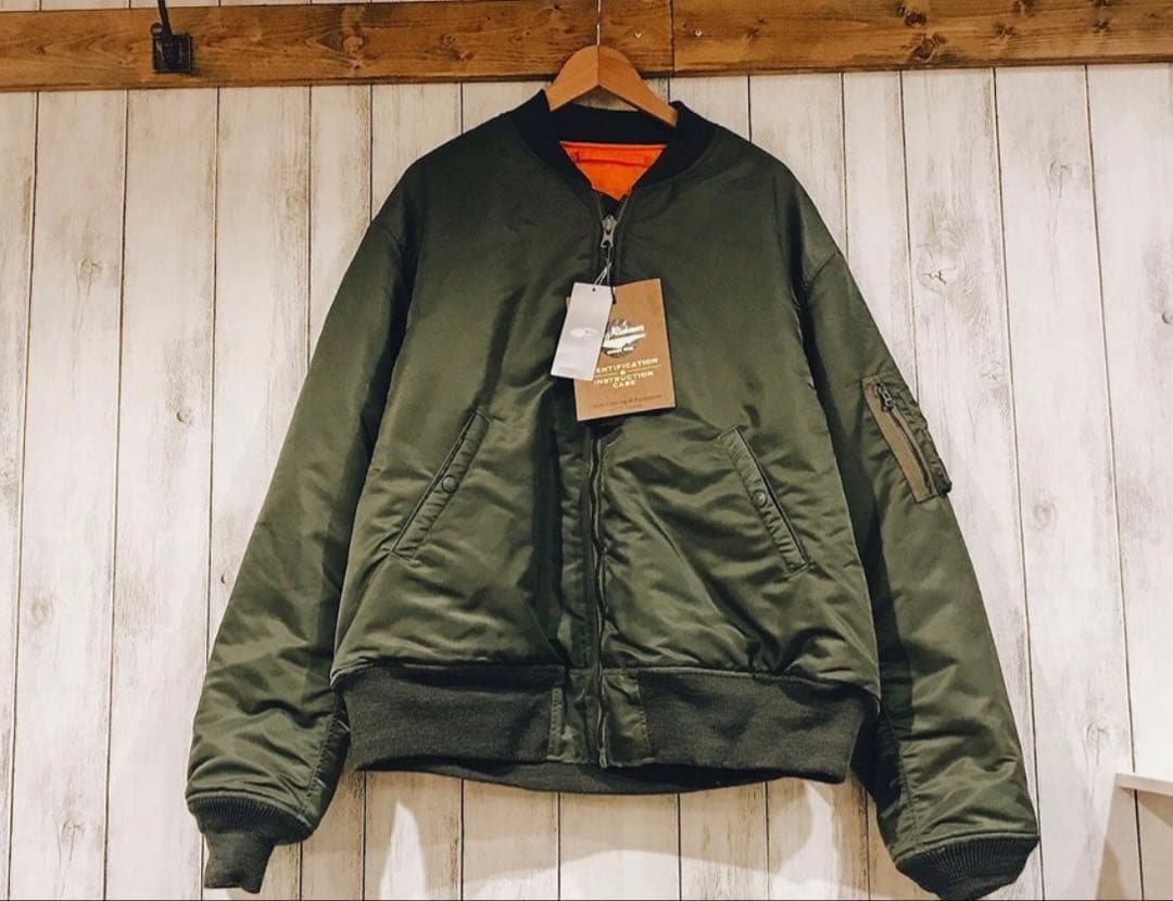 Buzz Rickson’s ×UNUSED ×BEAMS ma-1