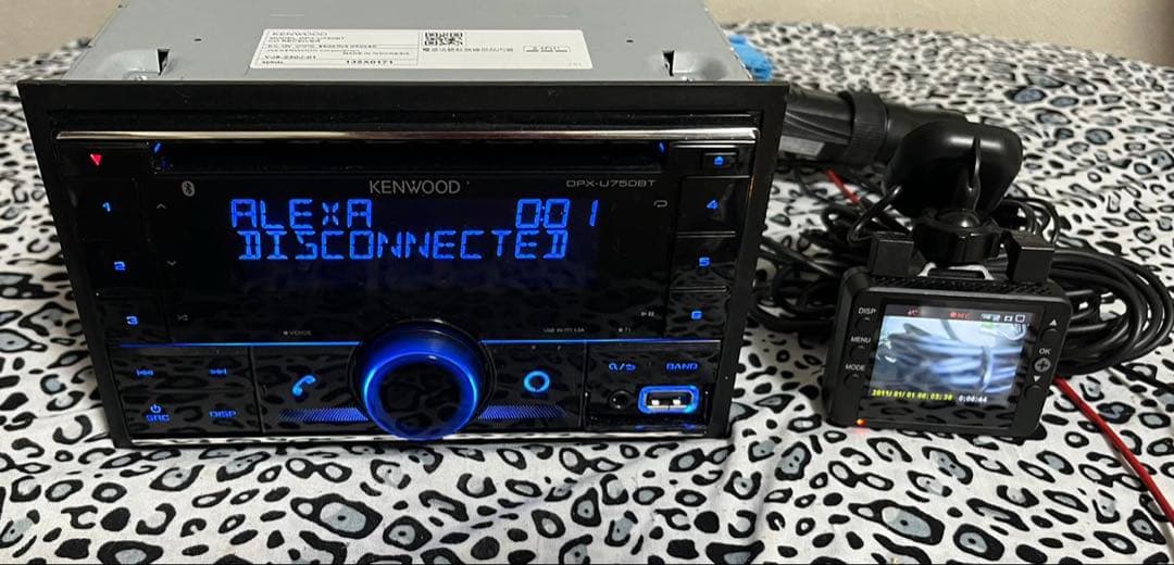 KENWOOD DPX-U750BT ★ドライブレコーダーADR-200c★