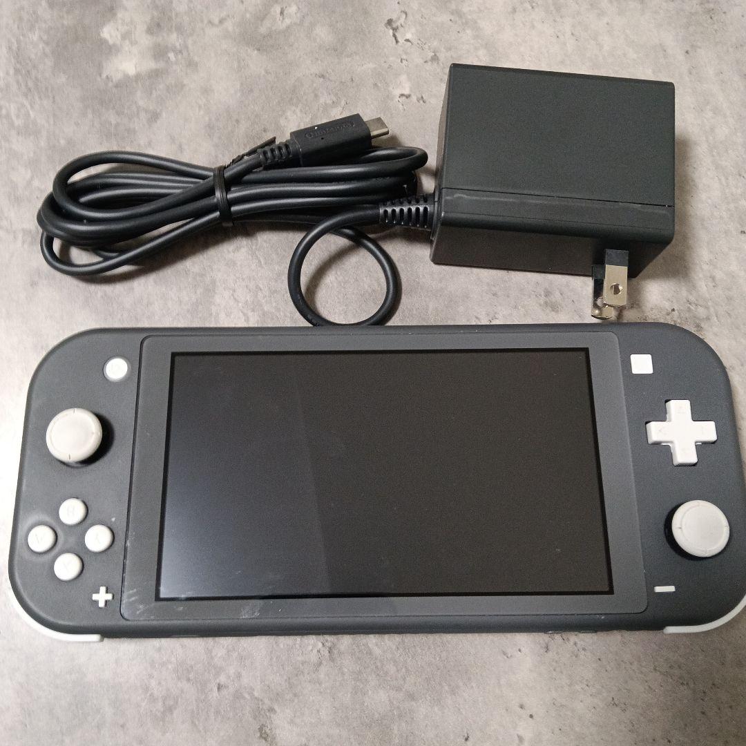 Nintendo Switch Lite　本体　 グレー ACアダプター付き