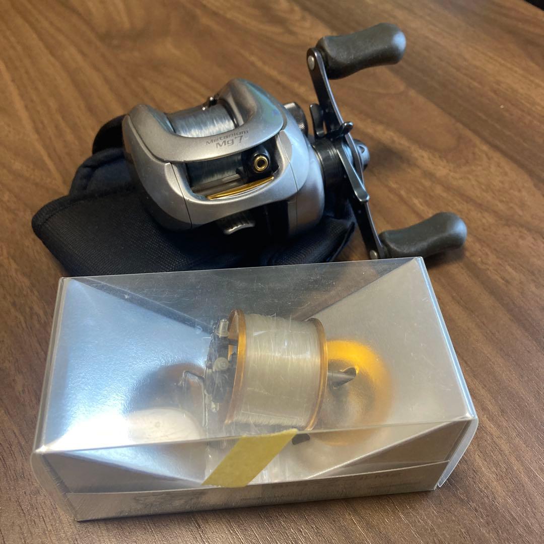 シマノ07メタニウムMg7 左巻き+夢屋BFSスプール
