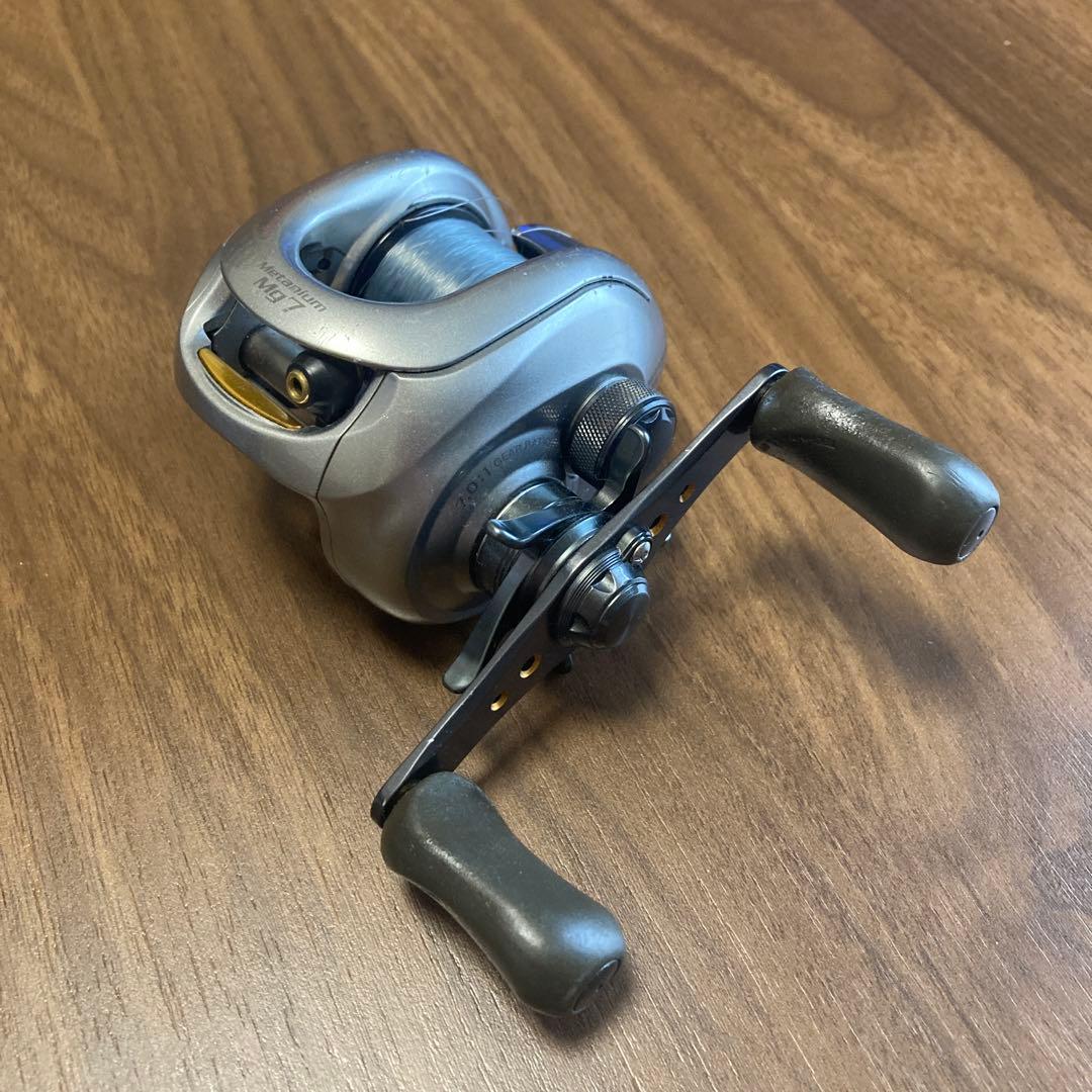 シマノ07メタニウムMg7 左巻き+夢屋BFSスプール