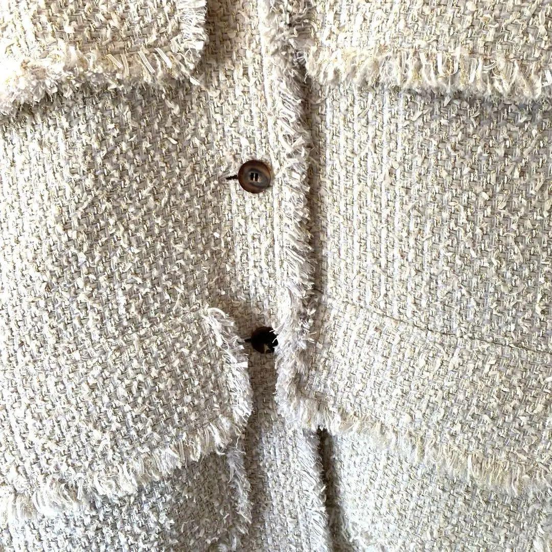 【新品、タグ付、訳あり】エポカ　ツイード　ジャケット　コート