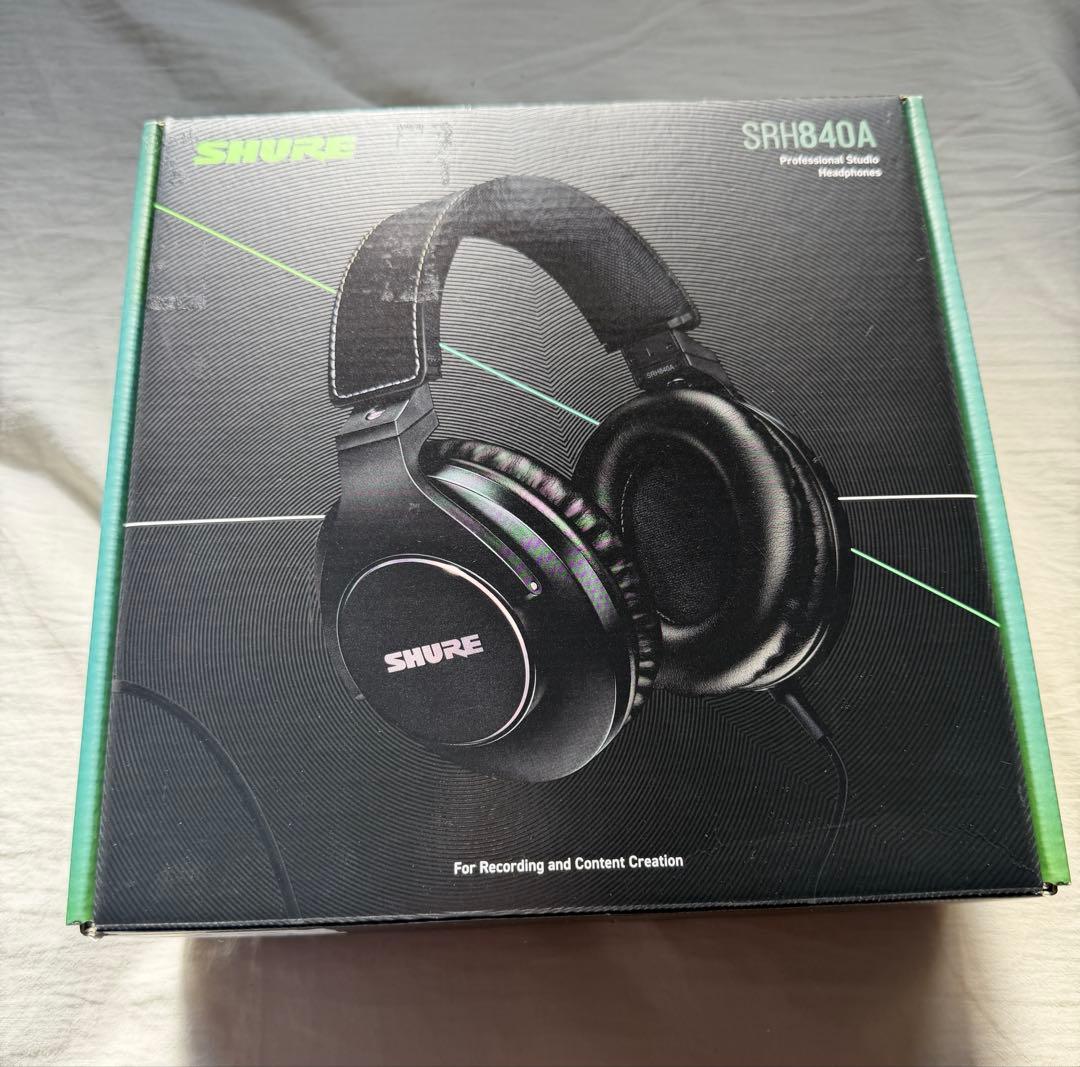 【1/11まで】SHURE SRH840A ヘッドホン