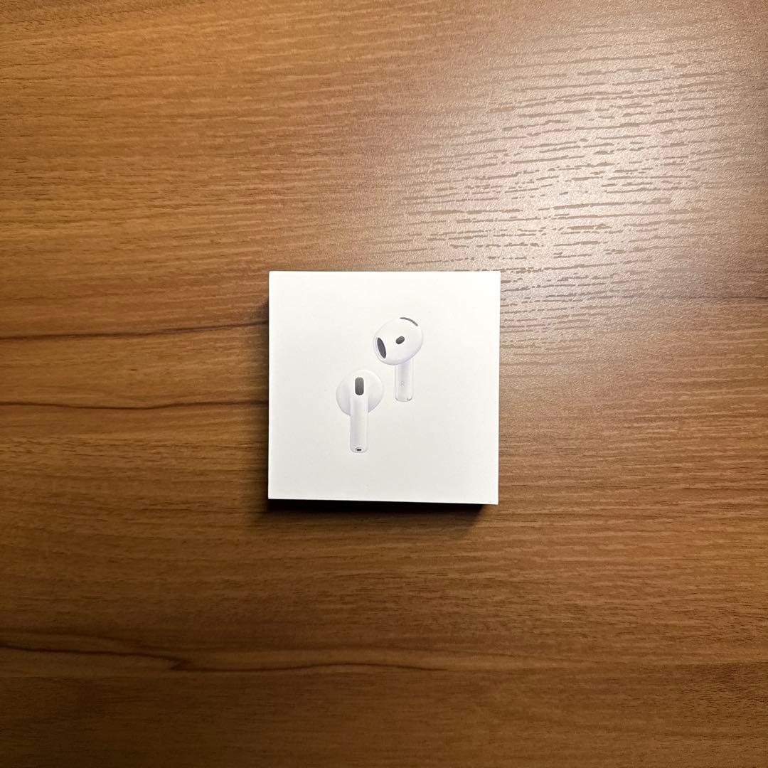 【新品未使用品】 Apple AirPods 4 本体ノイキャン搭載