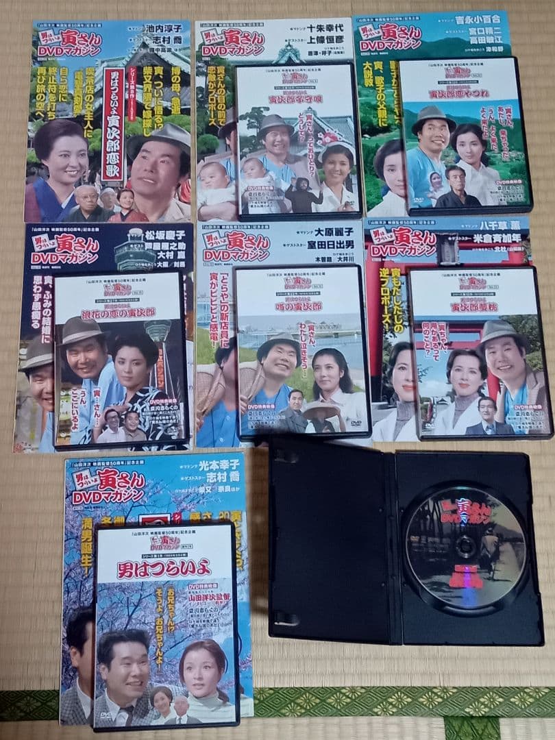 160 男はつらいよ寅さんDVDマガジン7巻セット＋α