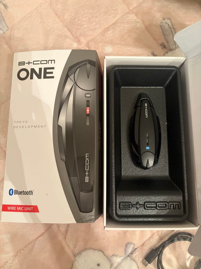 B+COM ONE Bluetooth ワイヤーマイクユニット インカム