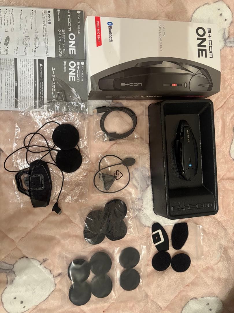 B+COM ONE Bluetooth ワイヤーマイクユニット インカム