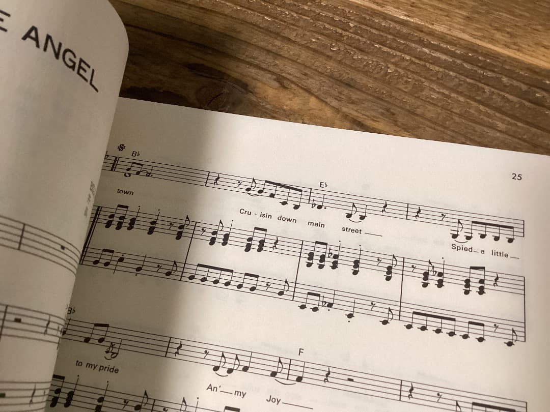 ★楽譜/葛城ユキ/ランナー/ピアノ弾き語り/1983年