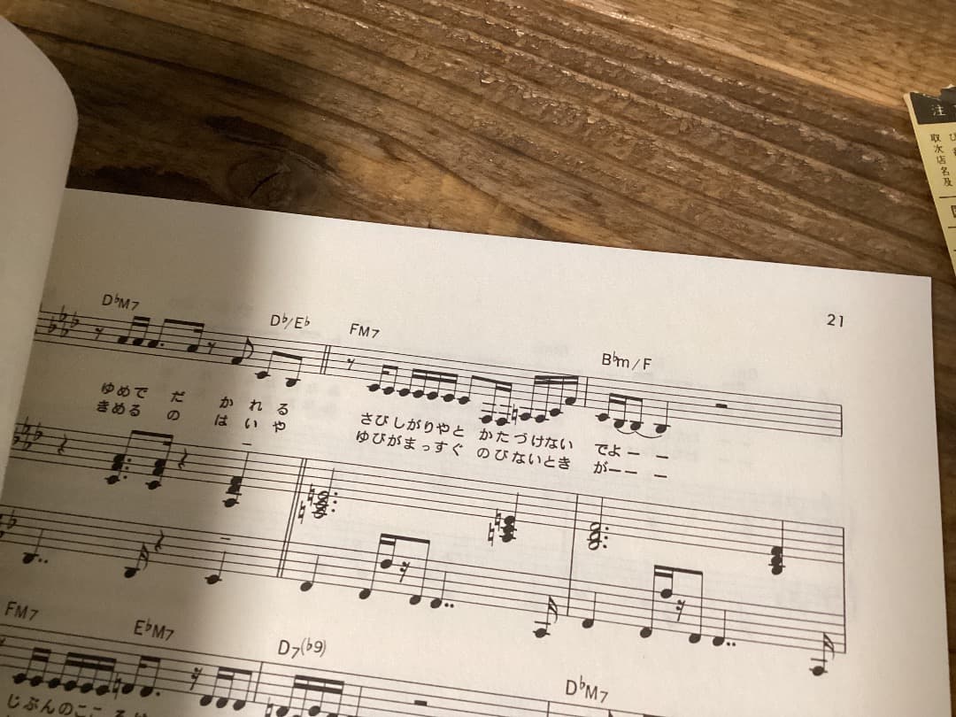 ★楽譜/葛城ユキ/ランナー/ピアノ弾き語り/1983年