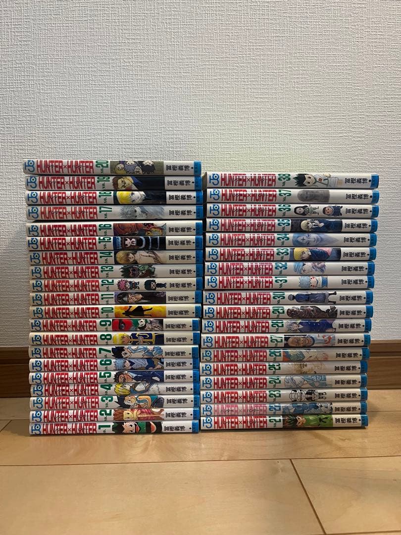 ハンターハンター 全38巻　セットHUNTER×HUNTER 全巻