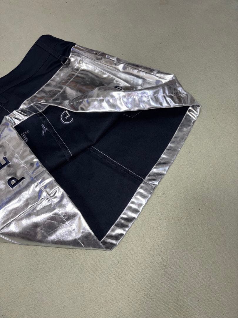 （美品）パーリーゲイツ、プラチナシルバー、スカート、サイズ1、希少品