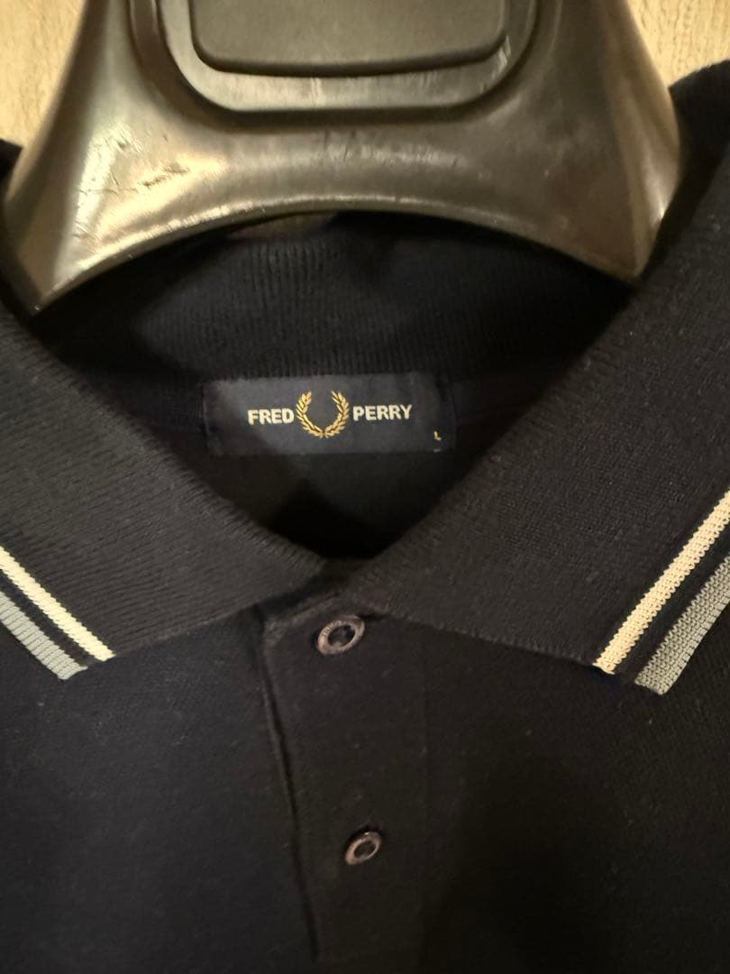 フレッドペリー　別注 Long Sleeve Twin Tipped Shirt