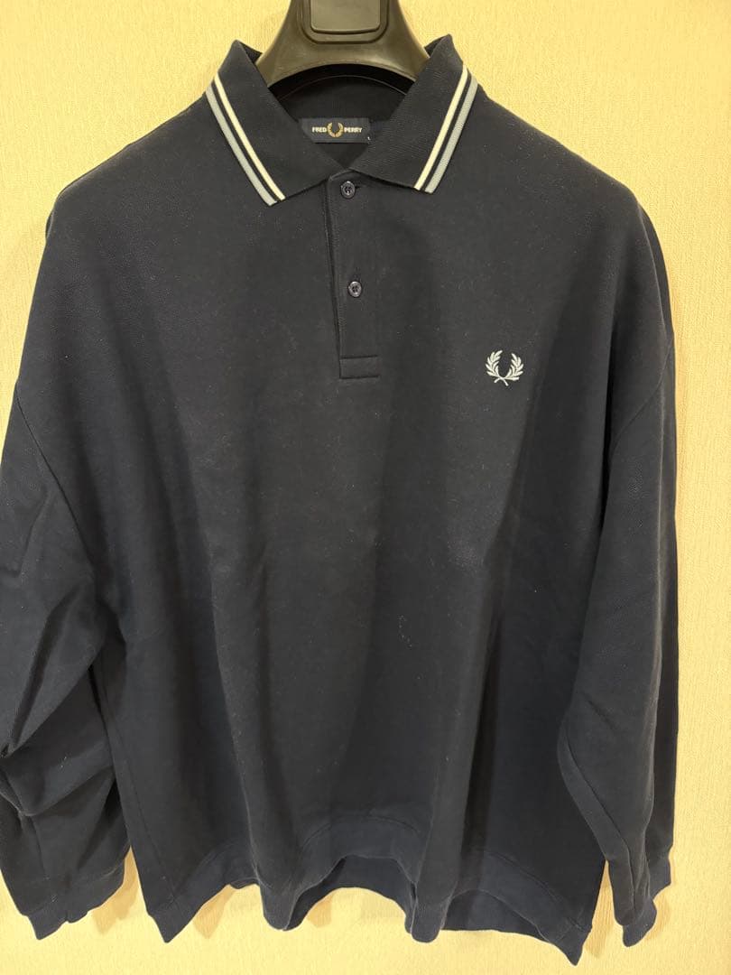 フレッドペリー　別注 Long Sleeve Twin Tipped Shirt