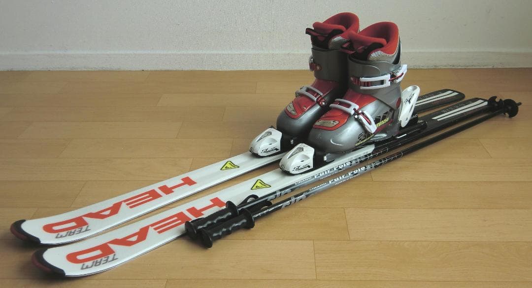 ■■1月限定■送料無料■HEAD■ジュニアスキーセット■127/23■WAX済■