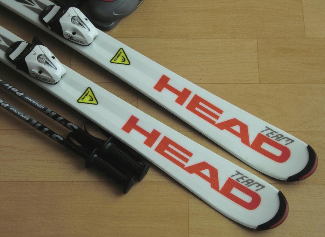 ■■1月限定■送料無料■HEAD■ジュニアスキーセット■127/23■WAX済■