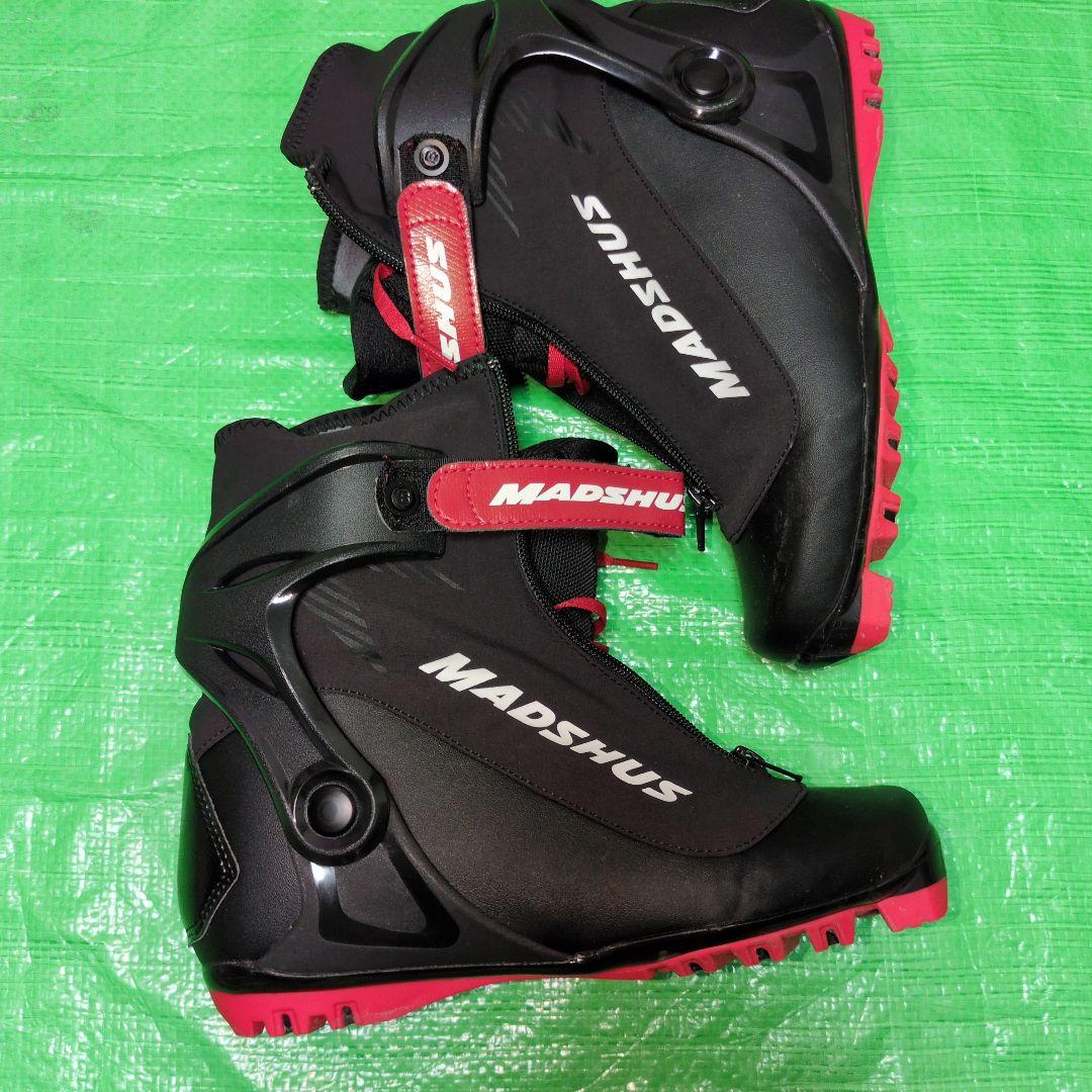 クロスカントリースキー用ブーツ　フリー競技　 ブラック/レッド