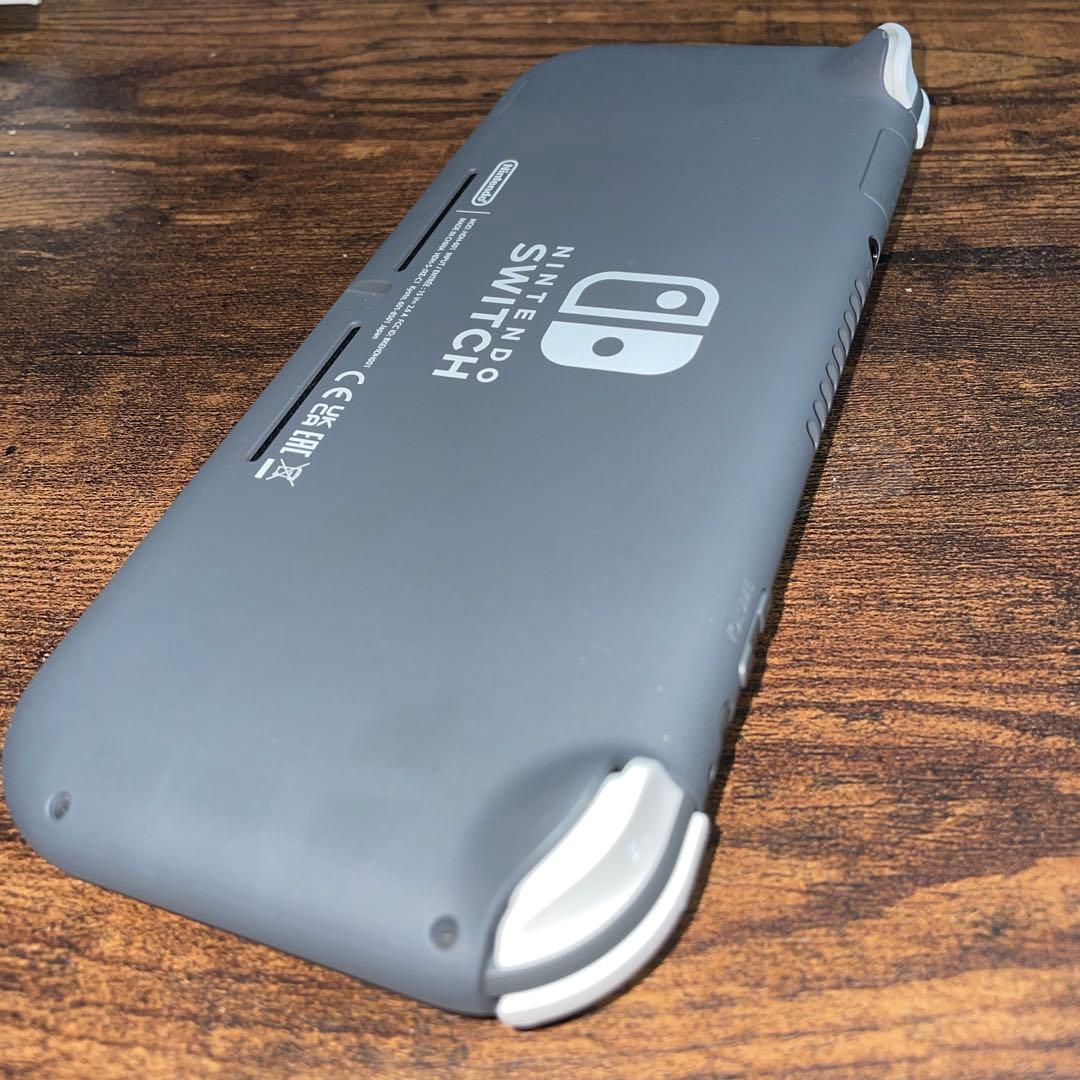 Nintendo Switch Lite グレー＋シリコンカバー(除菌消毒済み)