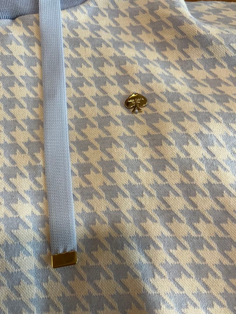 【ケイトスペード】150 ❤︎新品未使用❤︎ 千鳥フードワンピース 定価19580円