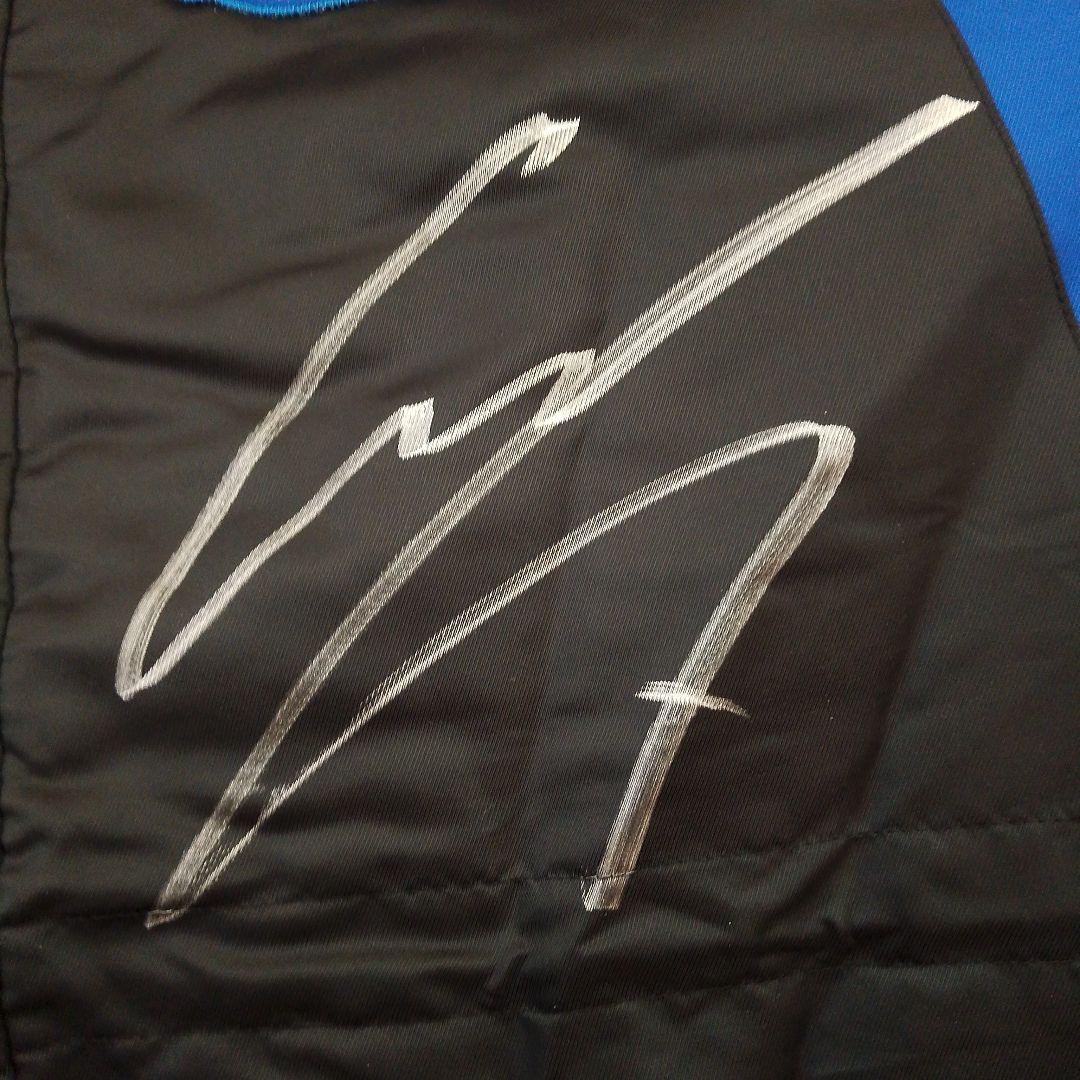 UMBRO DESCENTE 遠藤保仁選手 サイン入り ベンチコート ブラック