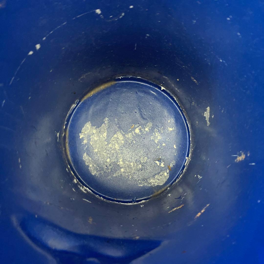 ヴィンテージ ポルトガル 陶器製 焼き物 傘立て アンブレラスタンド ゴミ箱