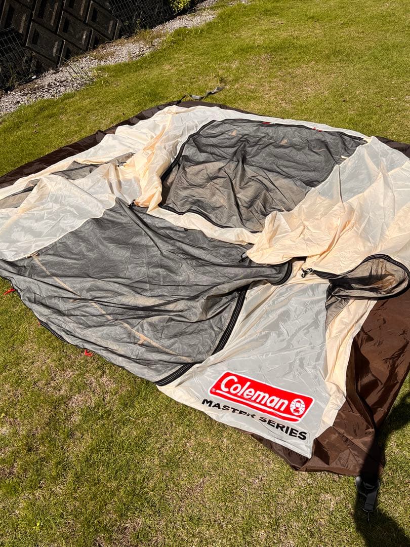 Coleman MASTER SERIES 4S WIDE 2-ROOM カープ