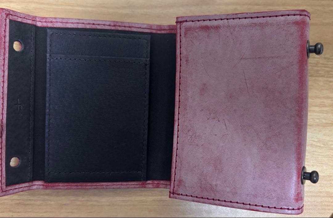 新品未使用 エムピウm+ ミッレフォッリエⅡ P25 ゴーストレザー マルポロ