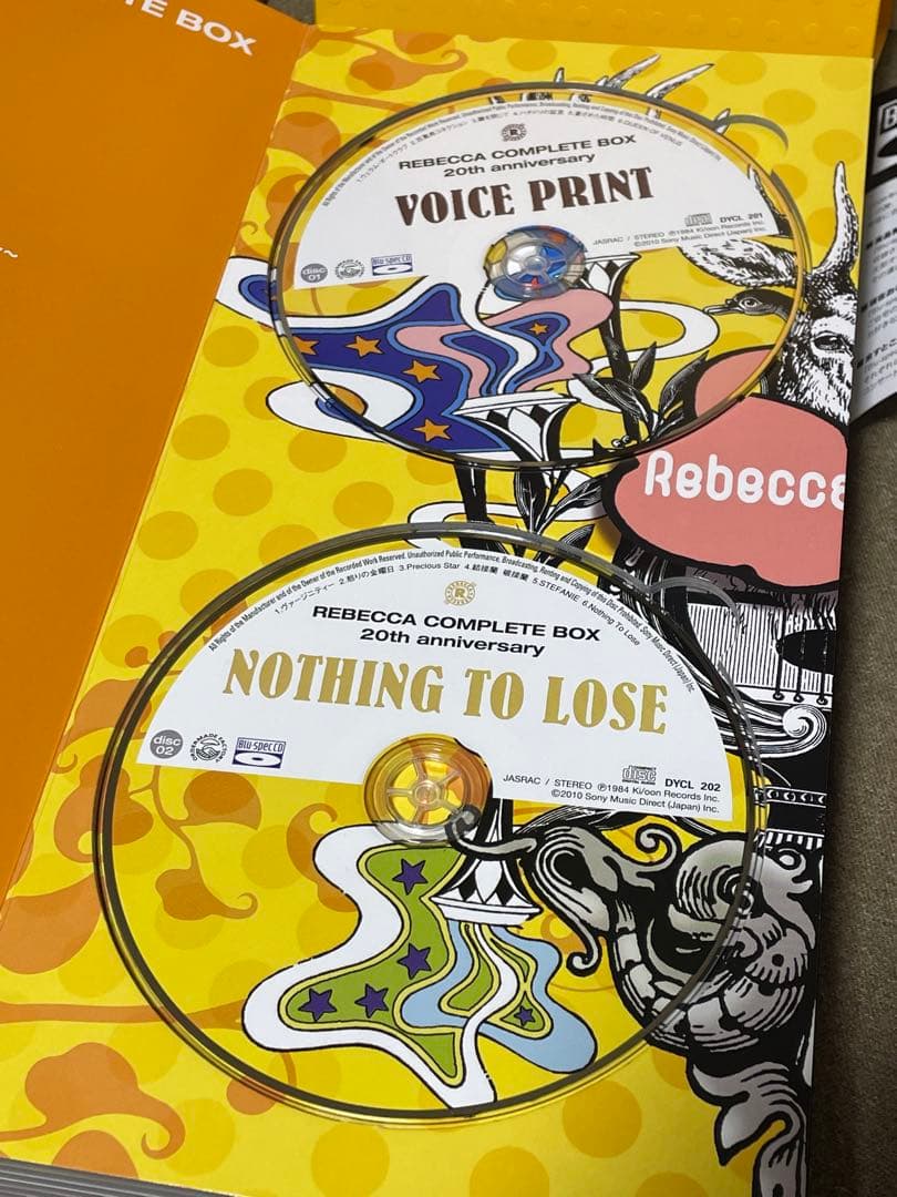Rebecca complete box CD 20周年　コンプリートボックス
