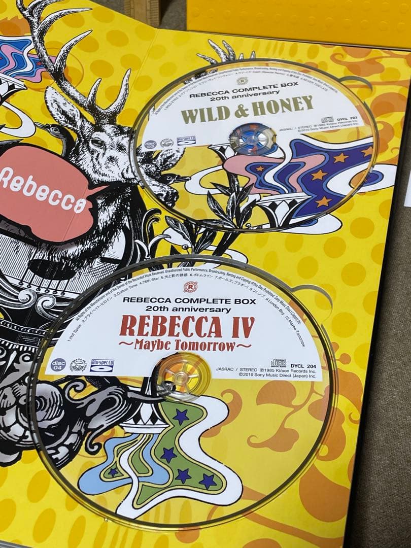 Rebecca complete box CD 20周年　コンプリートボックス