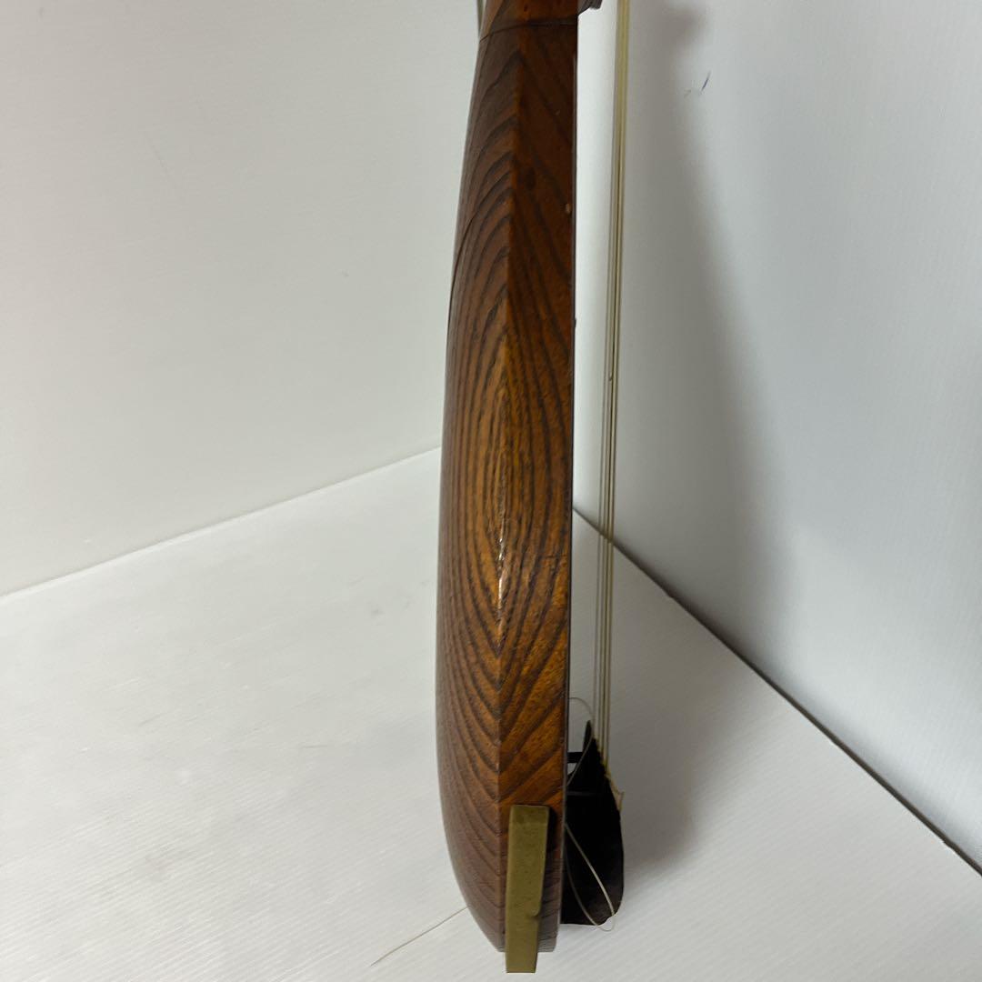 筑前琵琶 五弦 レトロ 弦楽器 ヴィンテージ 時代物 古美術